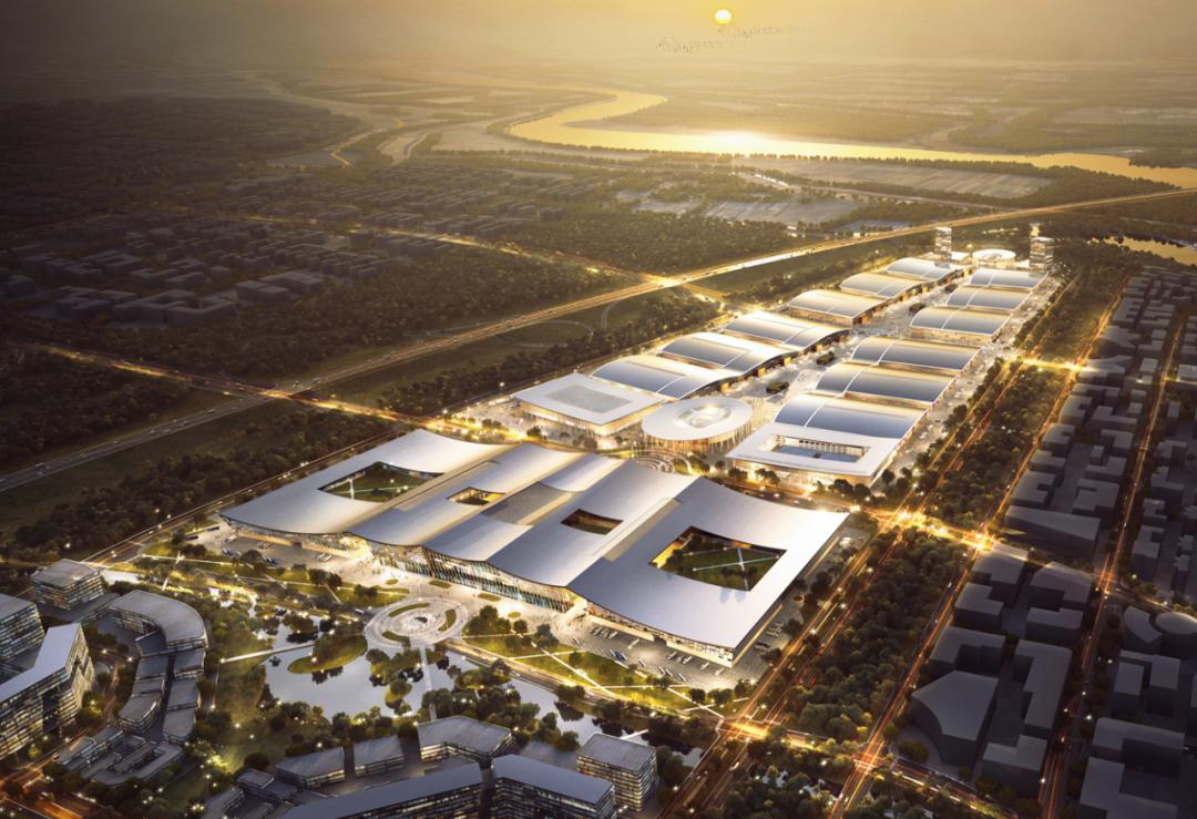 绿地国博城会展中心“耀舞齐鲁立标世界”/VP设计