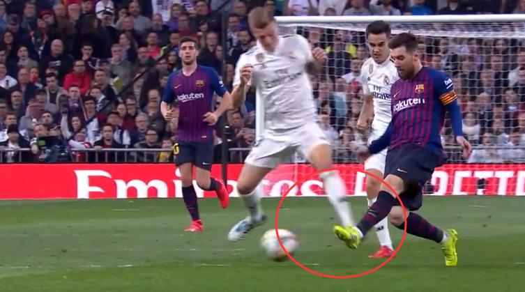 克罗斯和梅西的比赛,克罗斯梅西对决