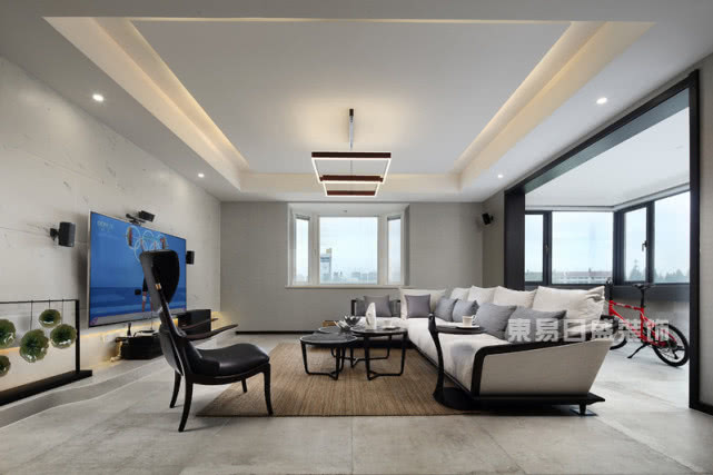 天正滨江装修,天正滨江180平