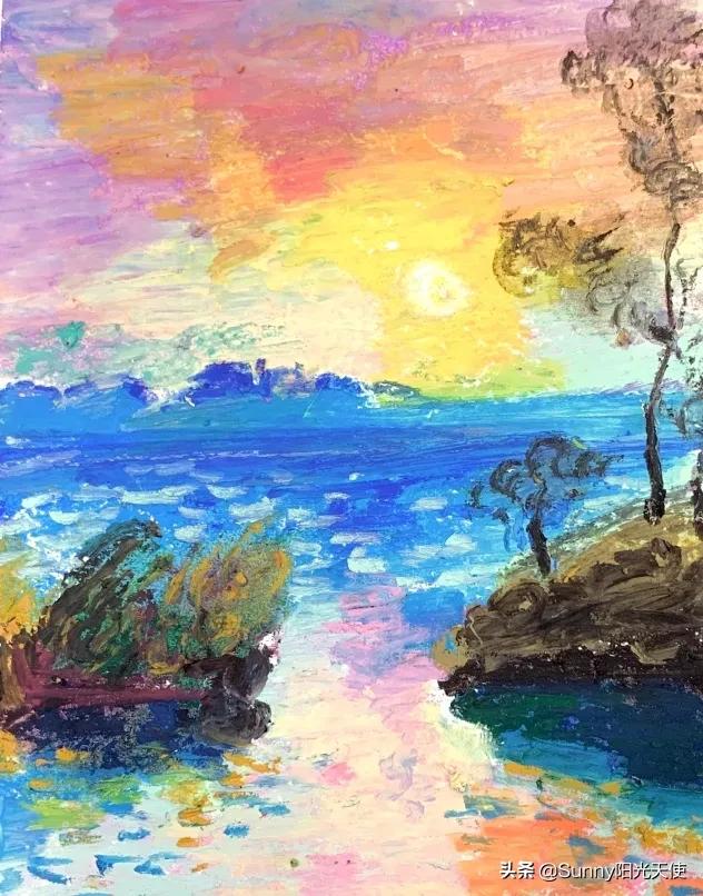 「暑期福利」放假在家，不如来学习画油画吧
