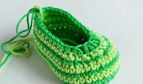 0-3个月婴儿钩针鞋图解大全,实用又好看的宝宝鞋