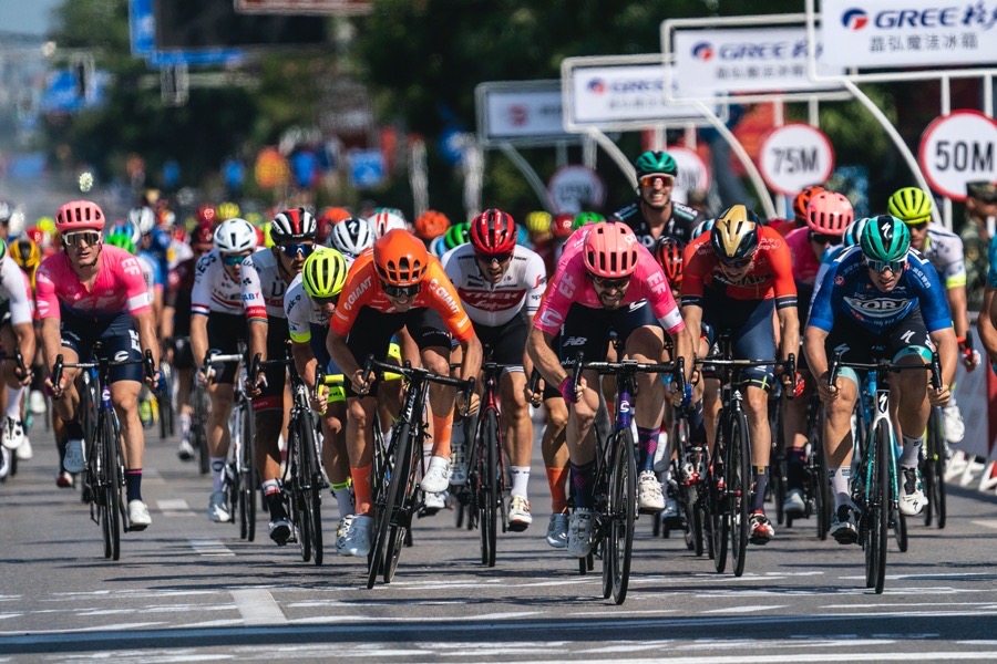 环广西各赛段冲刺,环广西巡回赛回放