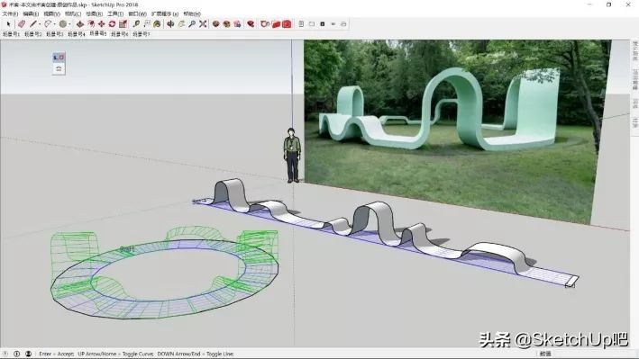 建模“直男”SU竟然弯了~~~鸭梨山大！