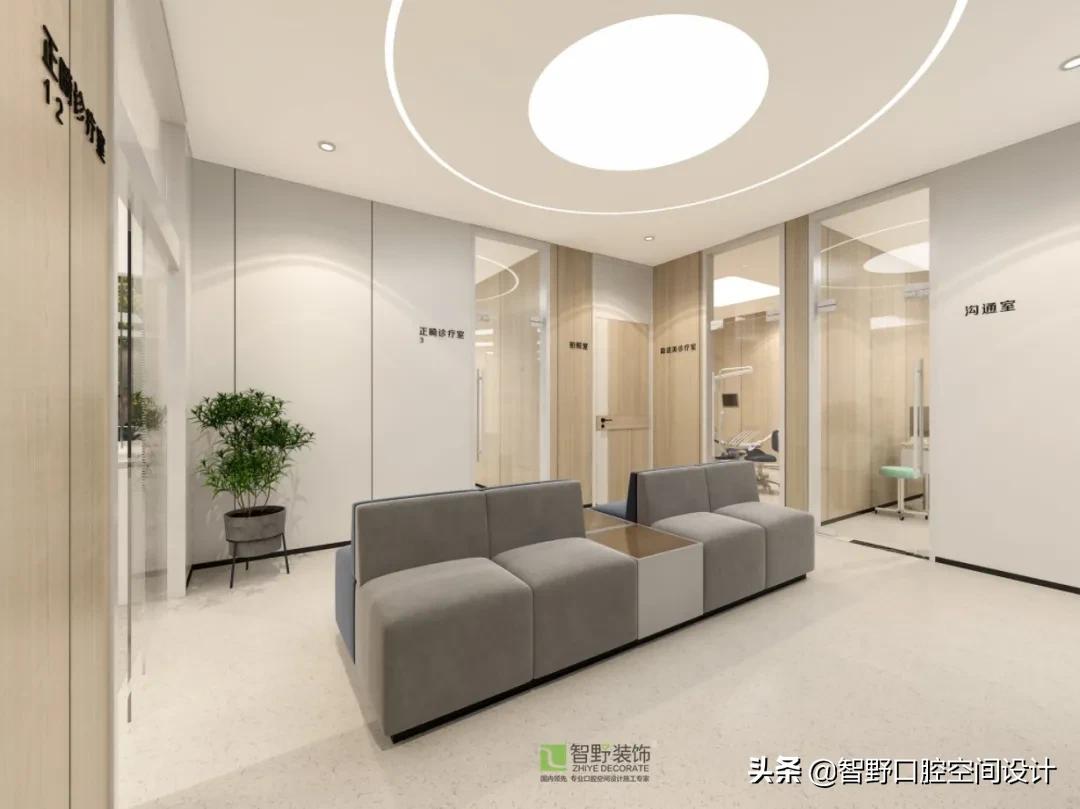 大连牙科医院设计效果图,牙科口腔诊所设计图