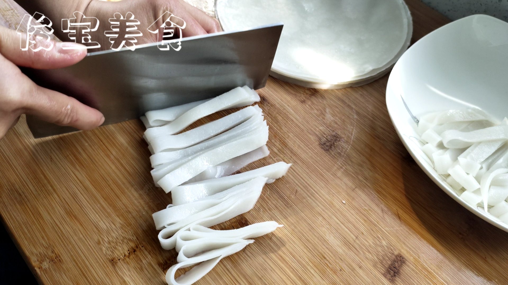 现成的米粉是怎么做出来的,纯手工传统米粉制作全过程