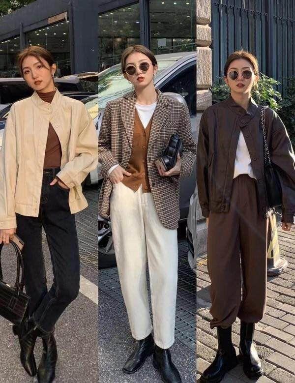 打底衫穿搭出不一样的美感,打底衫这样搭显高级尤其第三种