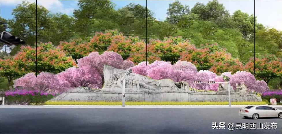 昆明立体花坛最好看的几个,美丽春城立体花坛