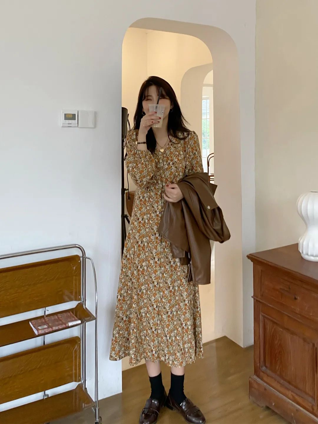 韩系慵懒日常穿搭,自带高级滤镜穿搭