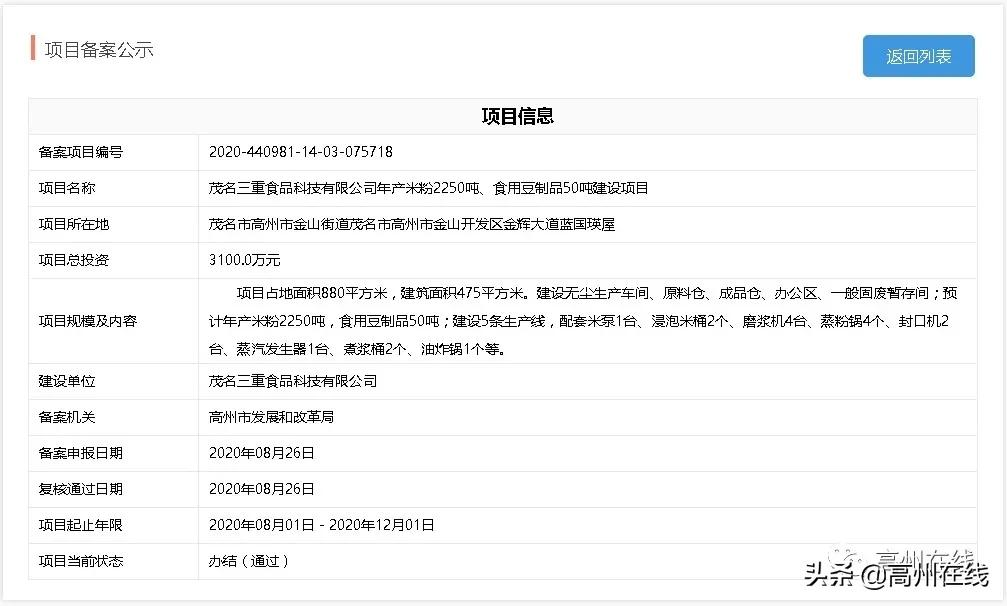 高州市2024项目投资计划,广东高州最新投资项目新闻