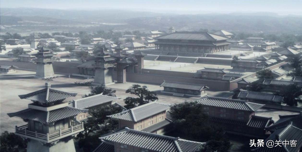 唐朝和秦朝汉朝的宫殿在哪,秦汉关中宫殿分布图