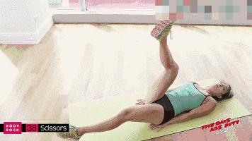 9个动作搞定水桶腰瘦腰瘦肚子,懒人瘦腰4个动作快速消除小肚腩