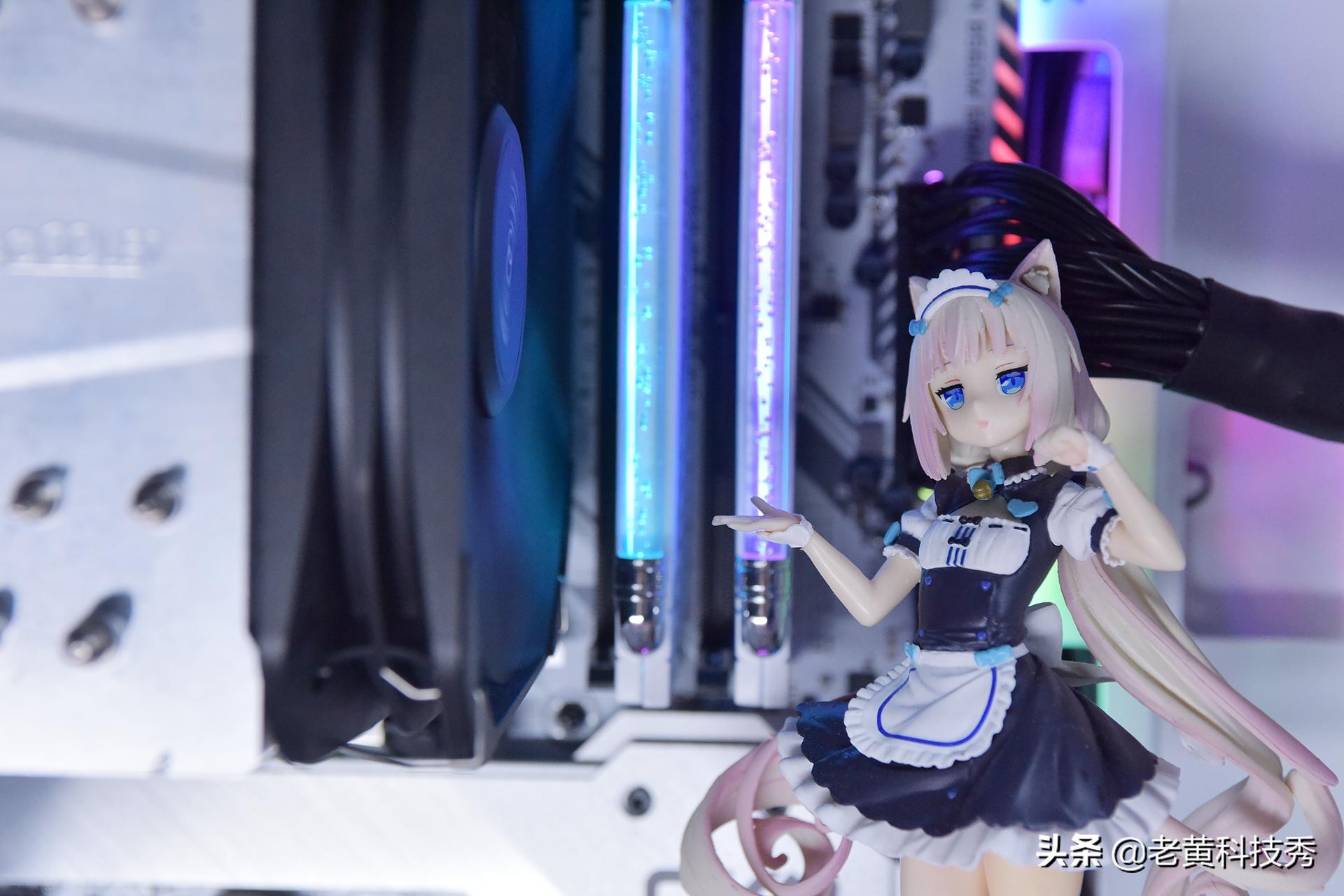 白色主机无显卡搭配,纯白主机配黑机箱