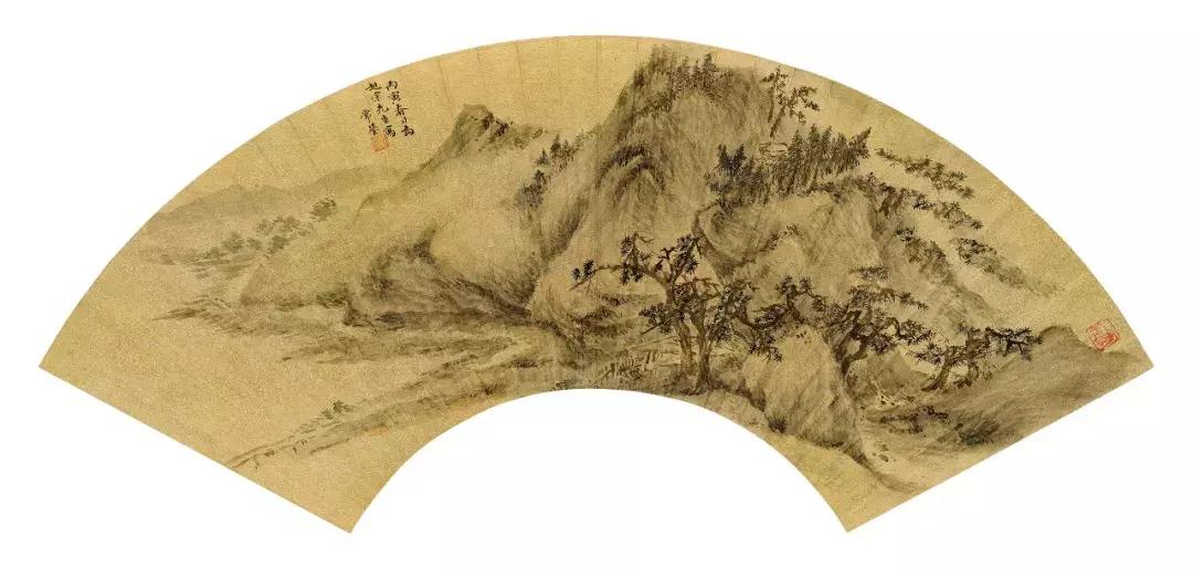 嘉树堂藏明代扇面,嘉树堂藏名人扇面画