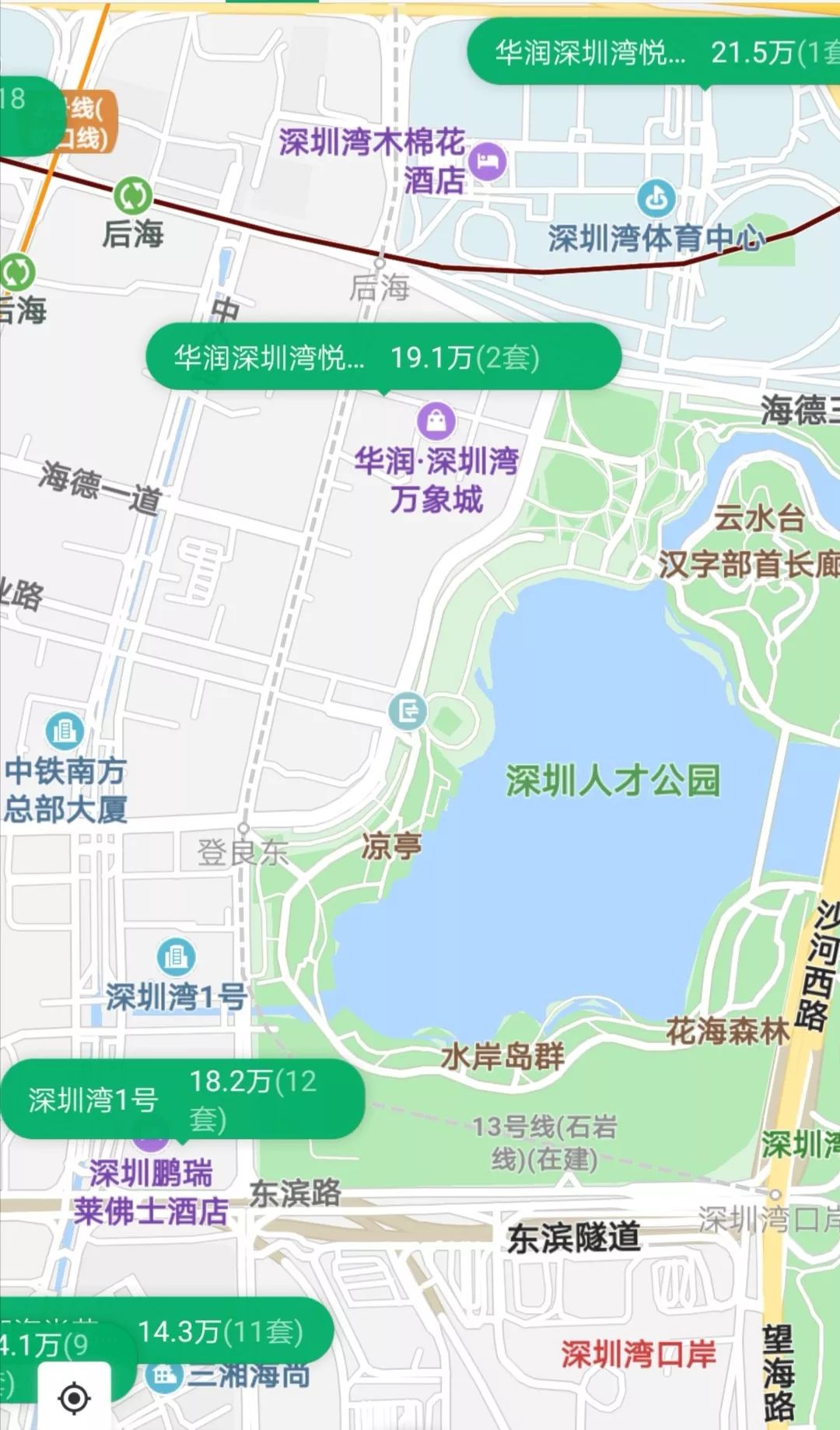 深圳湾万象城哪年开业,开业的万象城