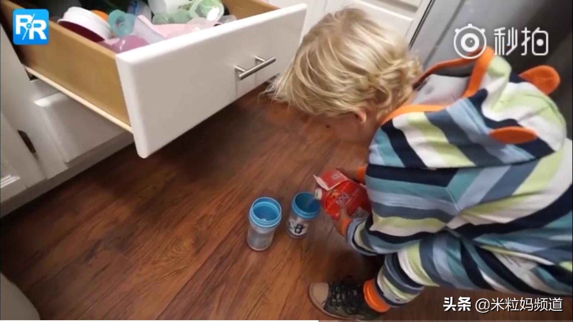 当三岁的儿子说，他要给一个特别的女孩做顿饭