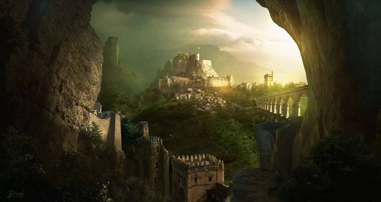 一组非常有意境的动画场景