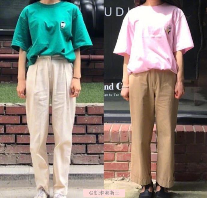 时尚百搭t恤衫穿搭,t恤穿搭小技巧图文