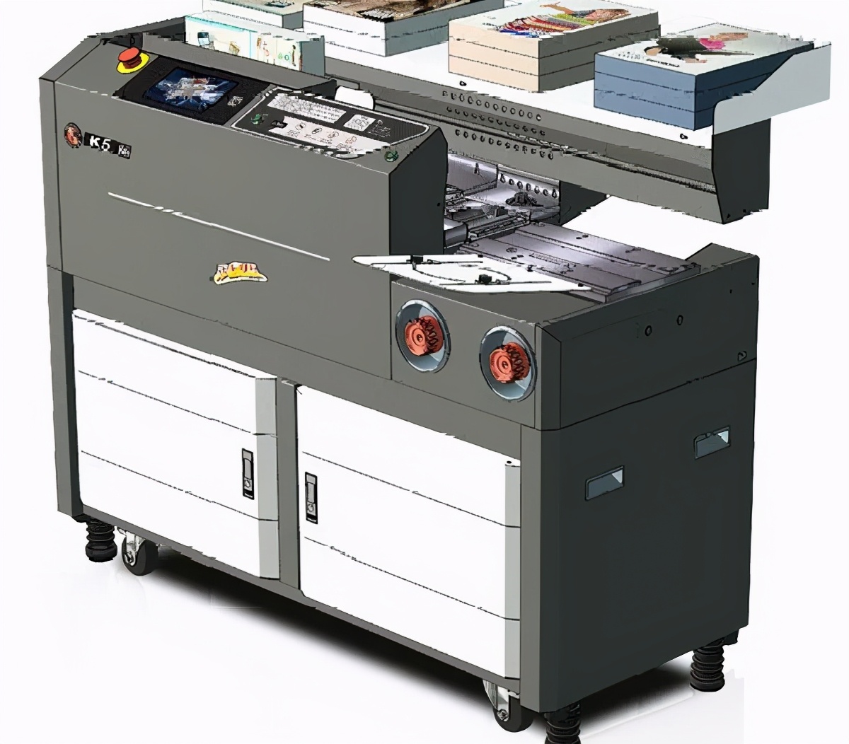 开图文店设备选购,广告店有必要买胶装机吗