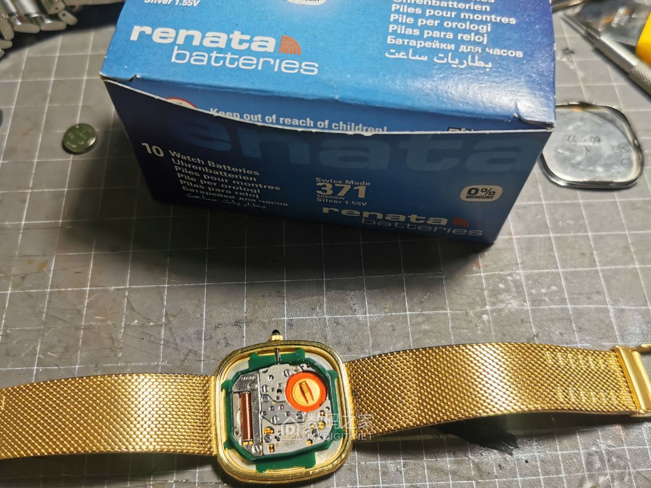 收了一块机械表,精工dolce7730石英机芯参数