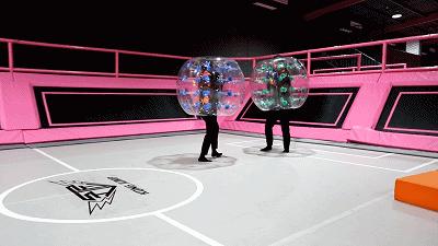 10000平方米蹦床乐园,网红蹦床公园视频