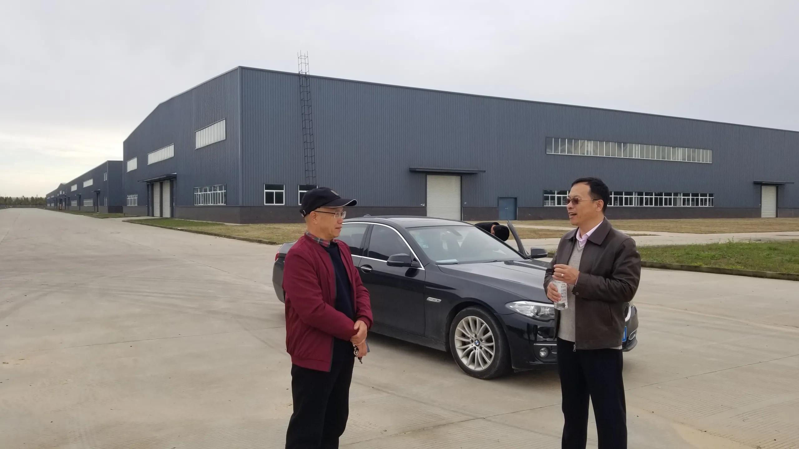 邢台商会考察邢东新区,深圳商会会员走访