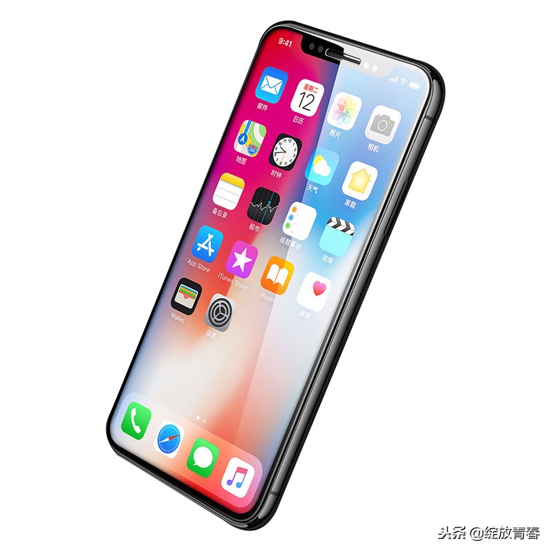 苹果x防指纹高清钢化膜,苹果x钢化膜防指纹