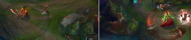 诺手狂狼连劈,诺手皮肤灌篮手感