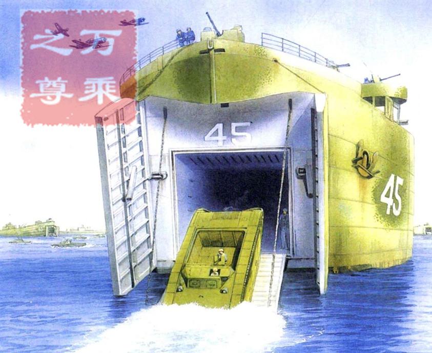 二战美国坦克登陆舰,二战美国坦克登陆舰发展史