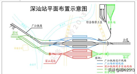 深汕高铁建成后有没有直达汕头,深汕高铁延长到梅州