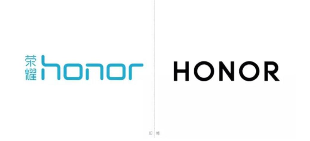 荣耀logo改大写,荣耀新款honor系列