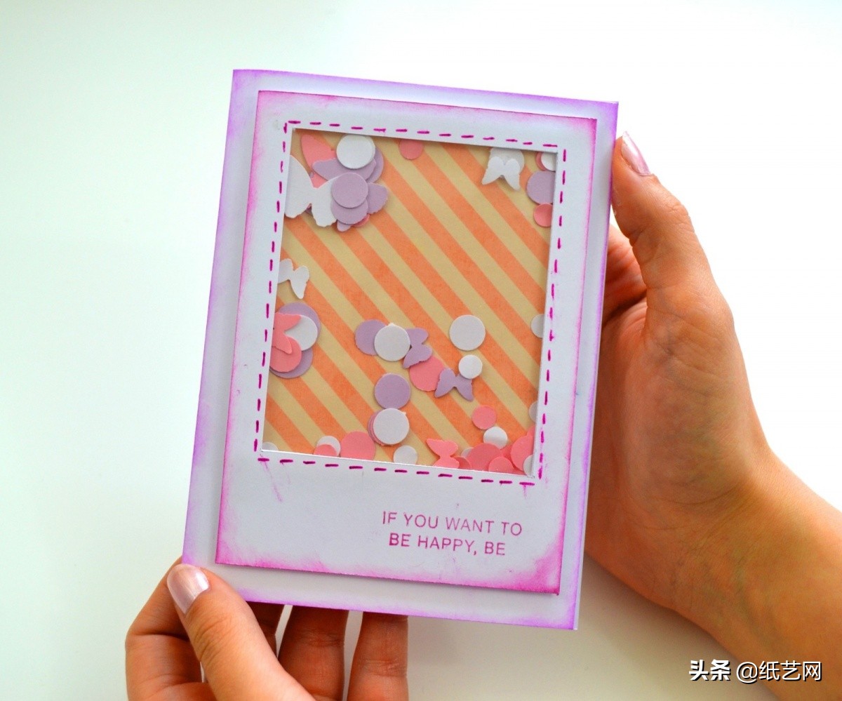 生日贺卡不用粘,生日贺卡不用双面胶特别简单