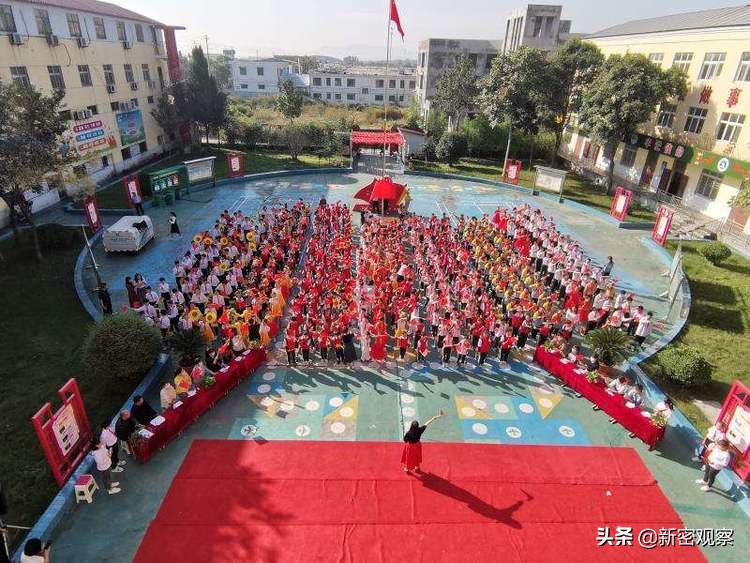 迎国庆颂祖国合唱比赛,新密市来集镇郭岗小学2020