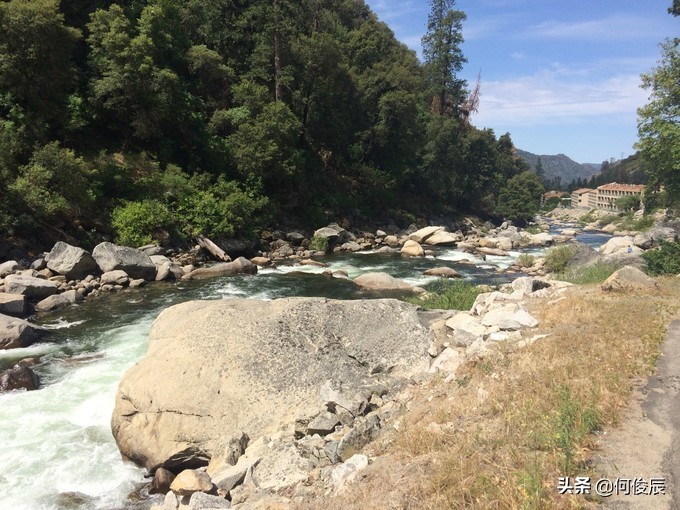 美国优胜美地冰川观景点,优胜美地冰川峰顶