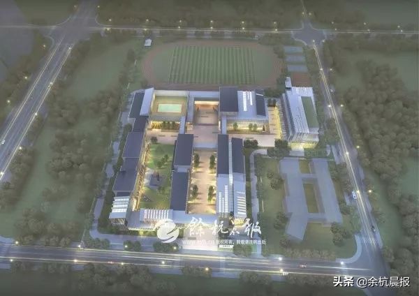 总投资4.46亿配恒温泳池！余杭这所公办中学开建