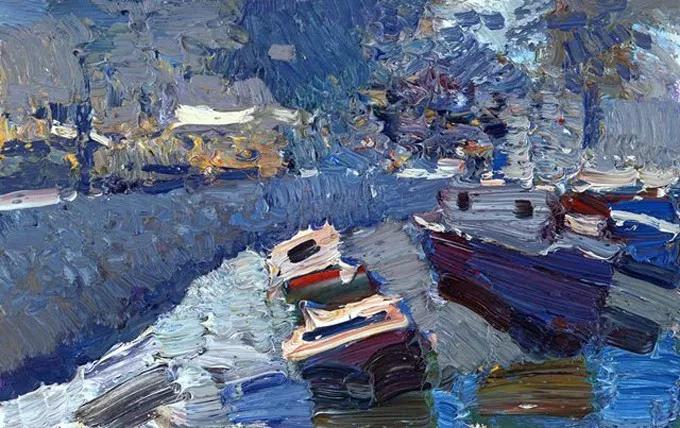 中俄友好美术作品,俄罗斯画家的油画艺术美到极致