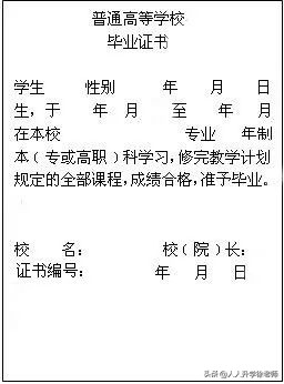 一本二本毕业证书有区别,一本二本大专的区别