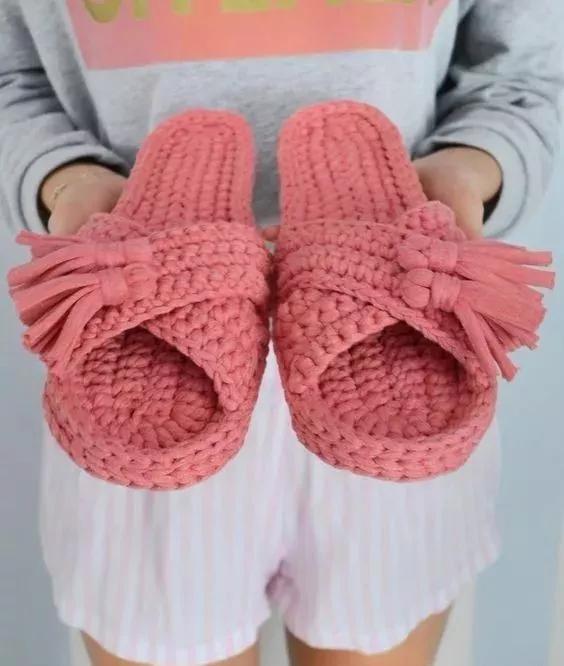 diy手工制作拖鞋,自制小拖鞋手工