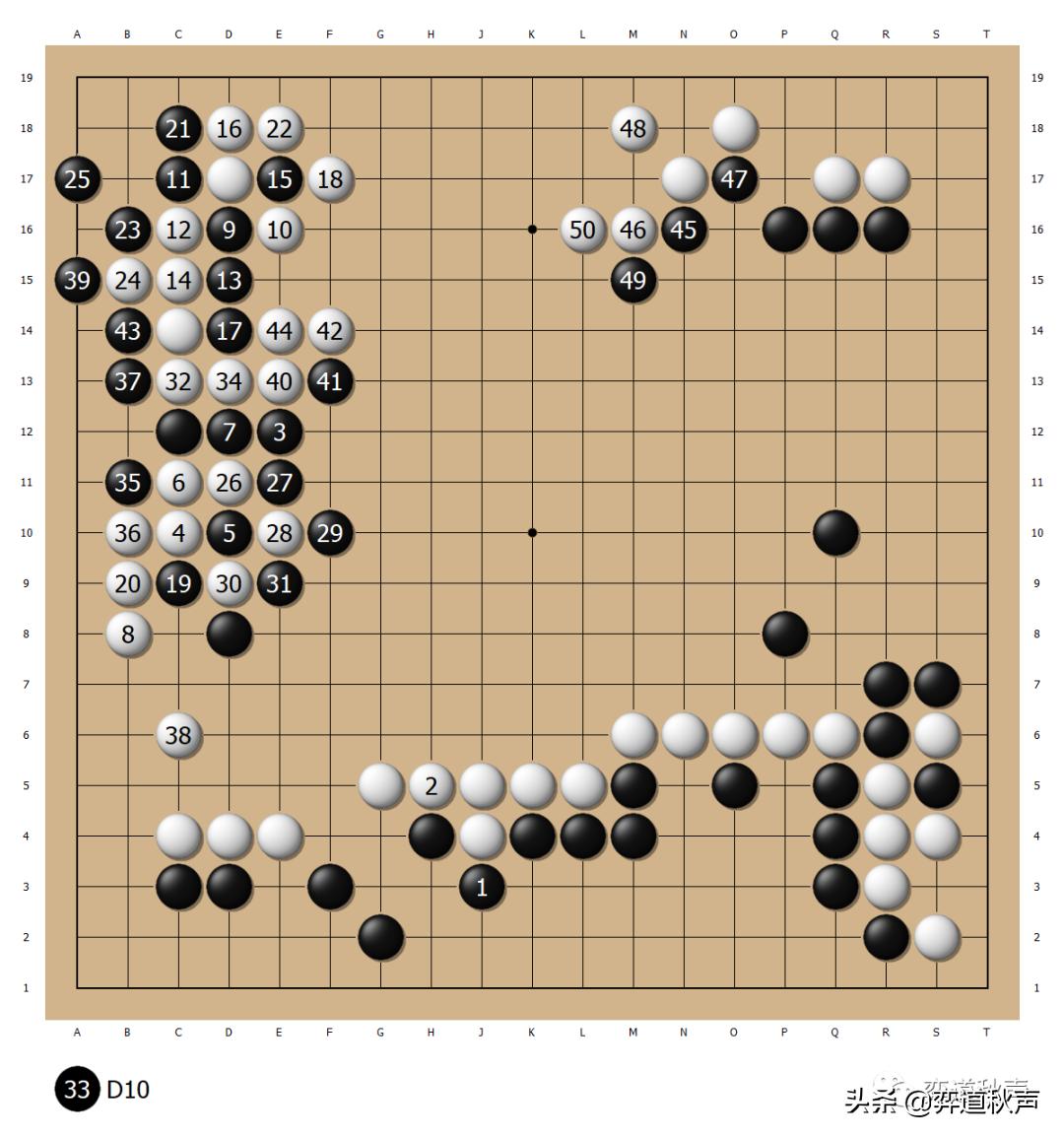 杨鼎新对申真谞围甲第三轮,聂卫平讲解春兰杯李轩豪对申真谞