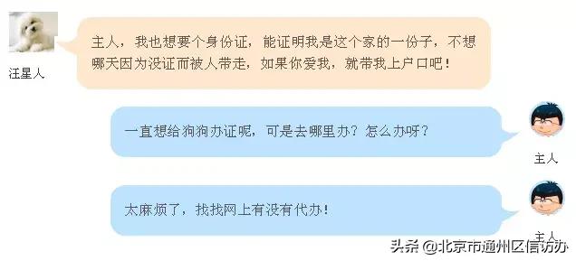 网上办犬证需要钱吗,办狗证中介北京