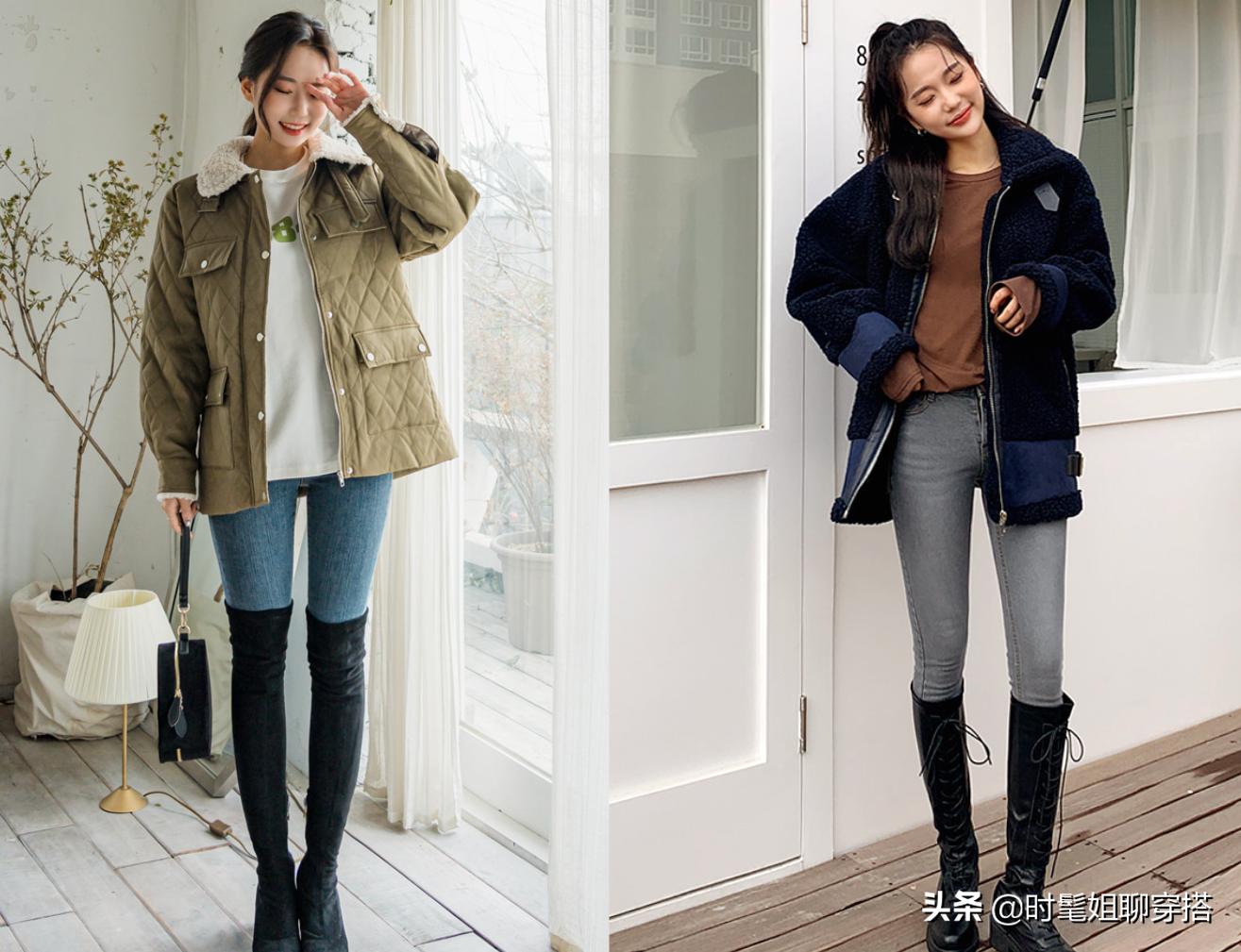冬天穿加绒牛仔裤好看还是不加绒,冬季加绒牛仔裤修饰腿型推荐