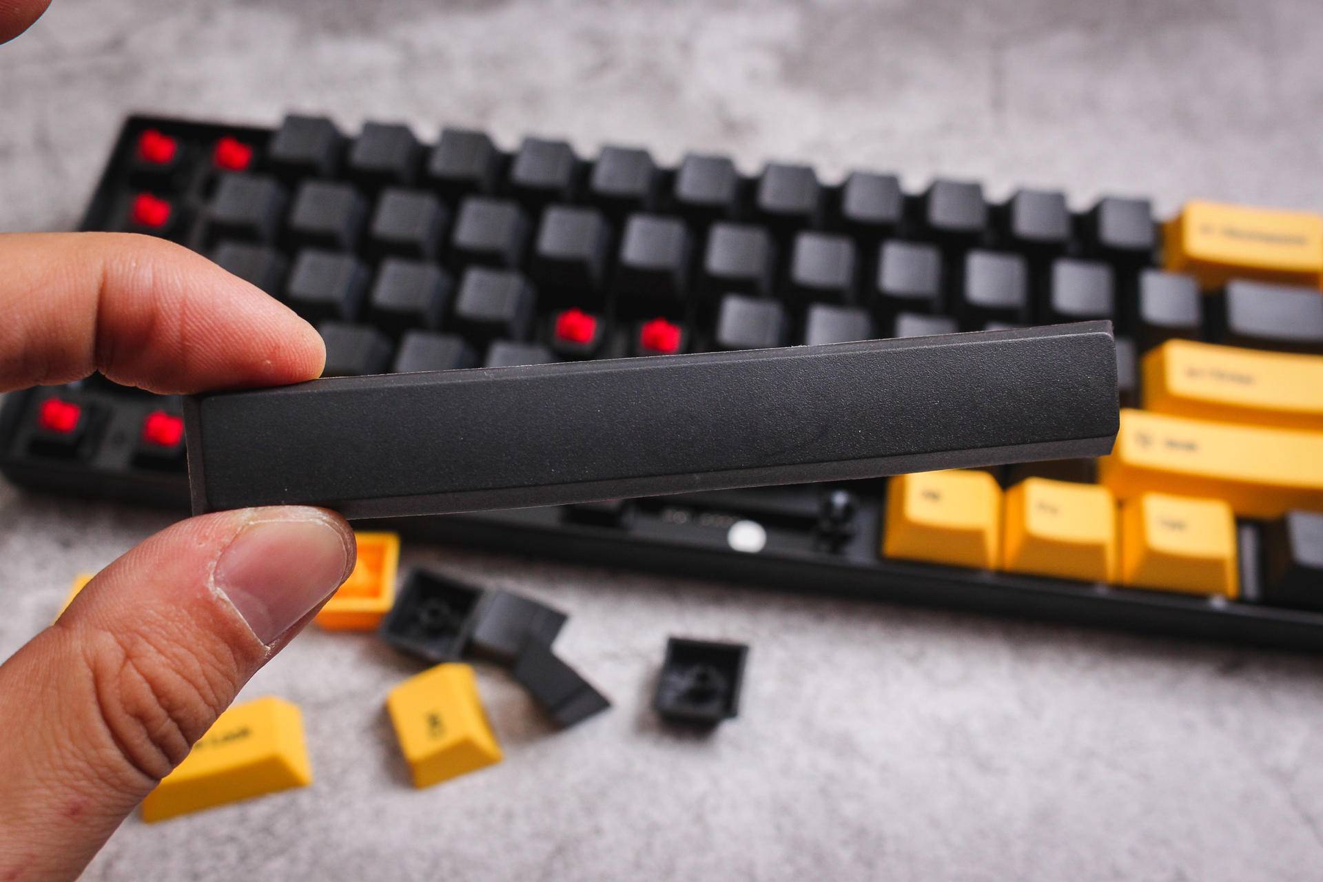 高斯机械rgb键盘测评,高斯alt71双模迷你机械键盘