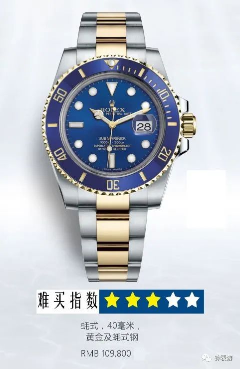 十大劳力士名表价格表,劳力士热销款排行第几位
