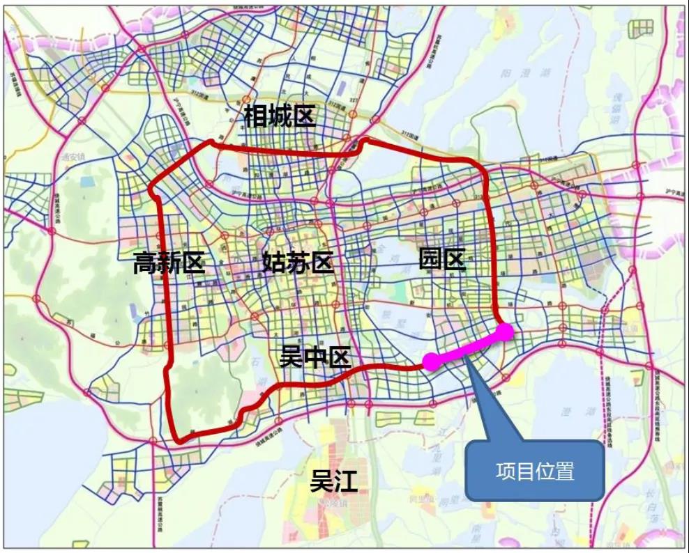 苏州热门板块,苏州中环线