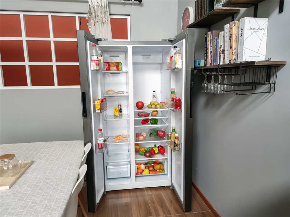 美的606升冰箱评测,美的606l双开门冰箱怎么样