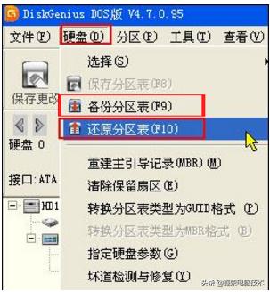 电脑硬盘分区表错误的解决办法
