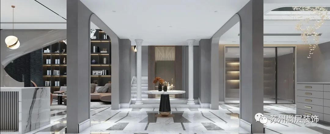 荷澜庭装修,荷澜庭双拼别墅