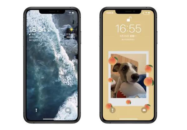 iphone息屏显示壁纸设置,iphone主屏幕壁纸可以动态吗