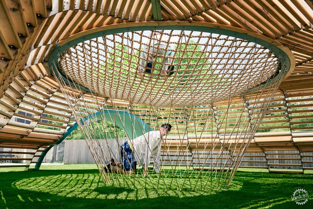 在鸟巢里攀爬，像鸟儿一样高飞丨NEST交互式游乐场