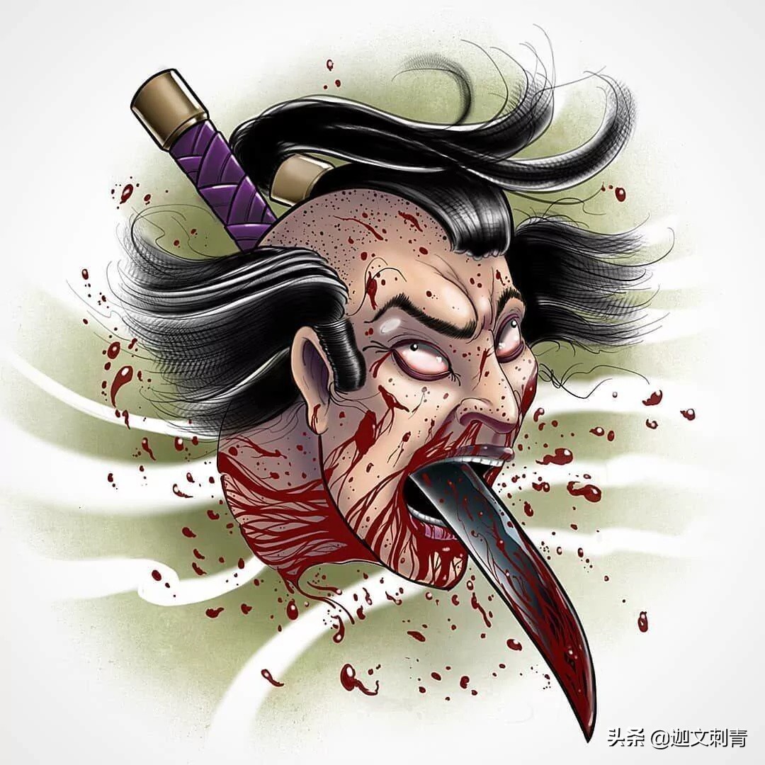 日式纹身各种图案的寓意,生首纹身日式寓意