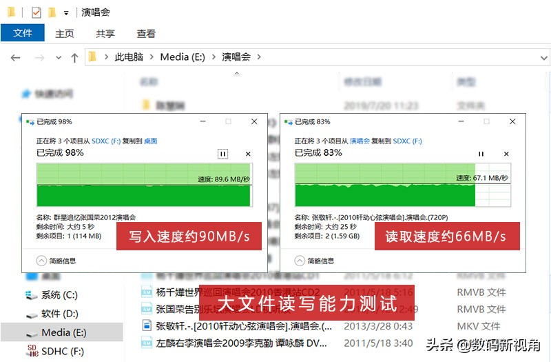 小身板高性能，除了容量，还需要稳定，东芝M303E内存卡实测